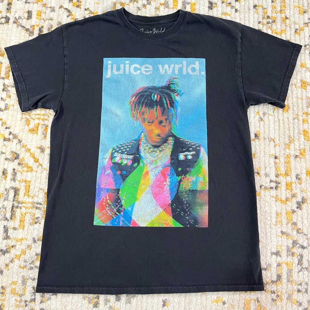 Juice Wrld Tour Graphic T-shirt - Size Medium